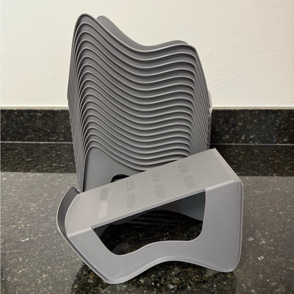 Gray Shoe Organizers – Set of 20 NEW - Picture 1 of 2